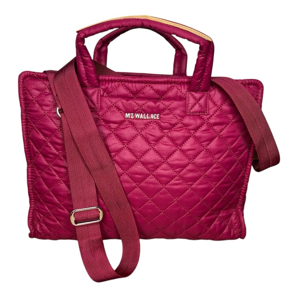 MZ Wallace Medium Box Tote In Dahlia